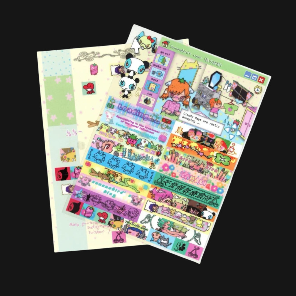 Sunonebird - My Blog Sticker Sheet