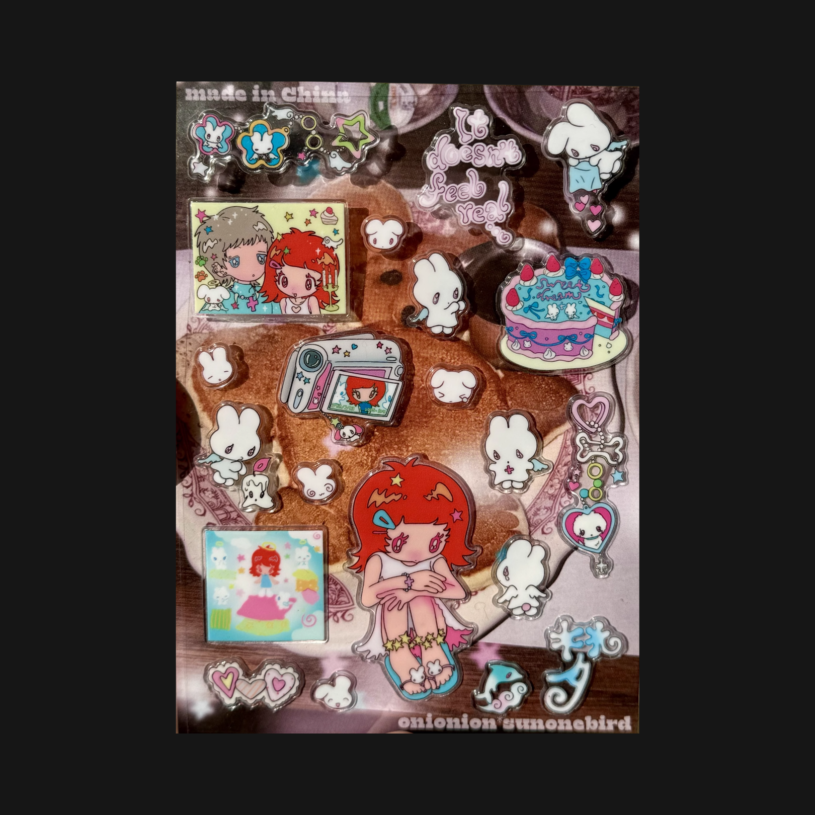 Sunonebird x Onionion - Dream Puffy Sticker Sheet