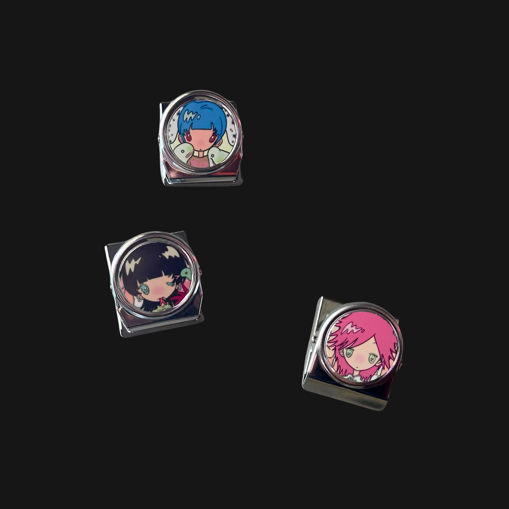 Sunonebird x Owl Moon - Magnetic Paper Clip