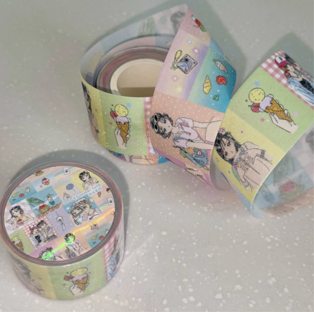 Xu Yoyo - Summer Girl Sticker Roll