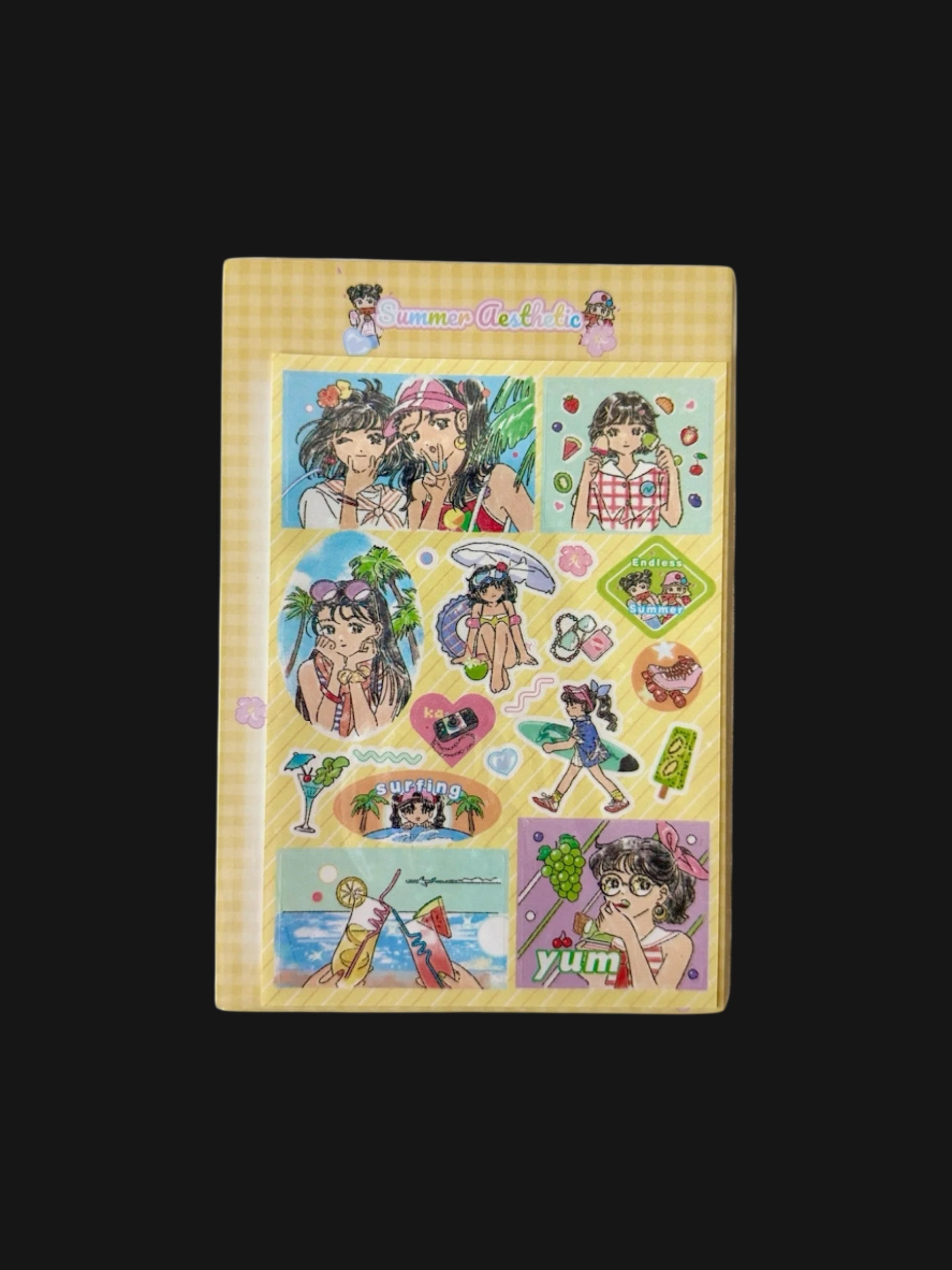 Xu yoyo - Summer Aesthetic Sticker Sheet